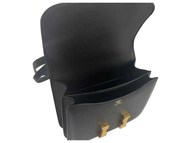 Hermès Constance Mini Epsom Oro Negro - vista 7