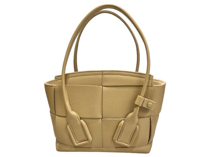 Bottega Veneta Borsa tote mini Arco Marrone - vista 4