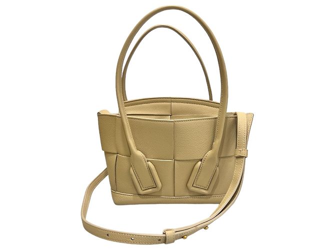 Bottega Veneta Borsa tote mini Arco Marrone - vista 5