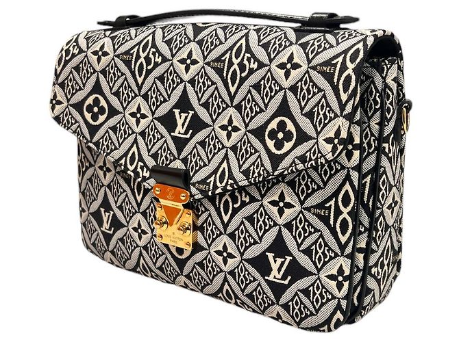 Louis Vuitton Borsa a Spalla Pochette Metis MM Nera Nero - vista 3