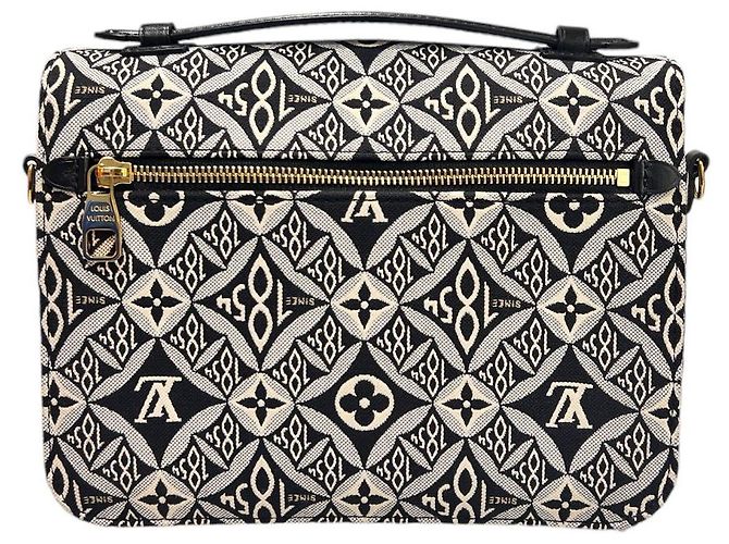 Louis Vuitton Borsa a Spalla Pochette Metis MM Nera Nero - vista 4