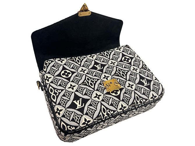 Louis Vuitton Borsa a Spalla Pochette Metis MM Nera Nero - vista 6