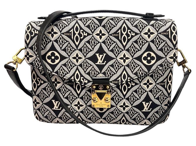 Louis Vuitton Borsa a Spalla Pochette Metis MM Nera Nero - vista 9
