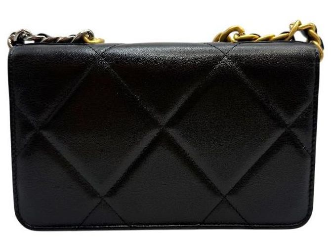 Chanel Borsa a tracolla Turnlock WOC nera Nero - vista 4