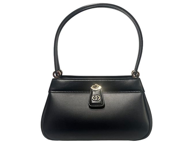 Dior Borsa a spalla Keybag in pelle di vitello nera Nero - vista 2