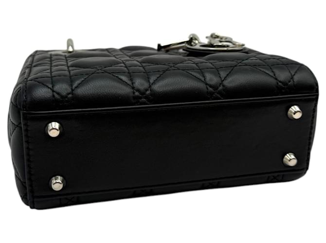 Dior Lady Mini Lambskin Schwarz - Ansicht 5