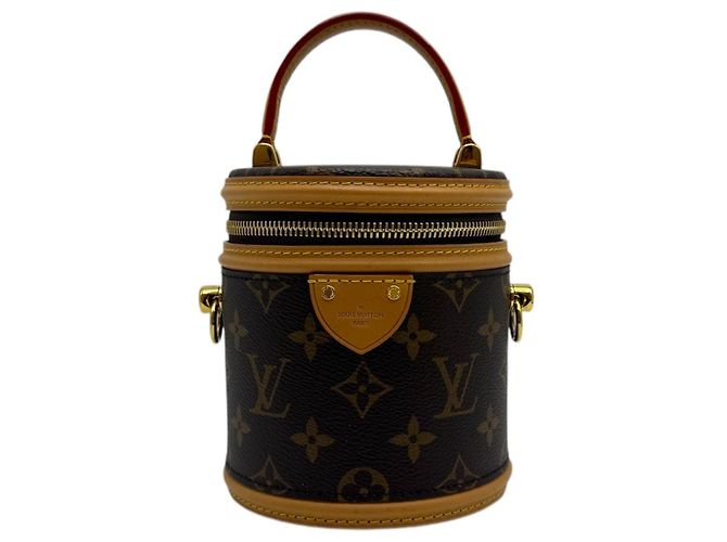 Louis Vuitton Borsa Nano Cannes Monogram Marrone - vista 2