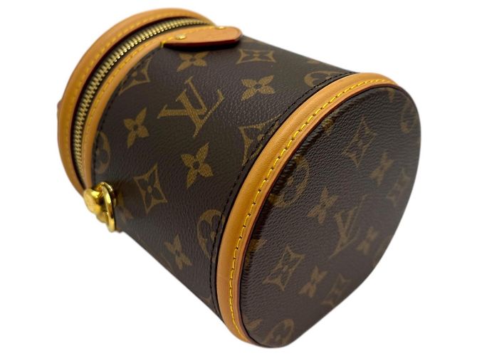 Louis Vuitton Borsa Nano Cannes Monogram Marrone - vista 4