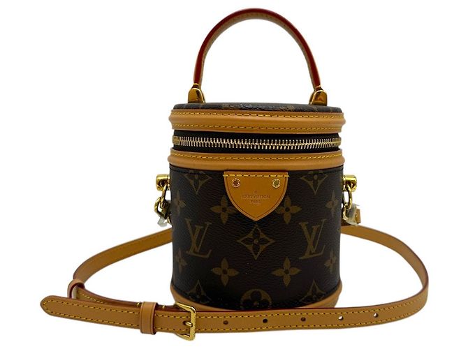 Louis Vuitton Borsa Nano Cannes Monogram Marrone - vista 7