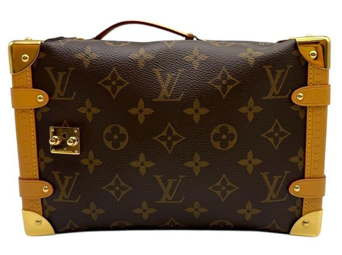 Louis Vuitton Baule laterale Monogram MM Marrone - vista 2