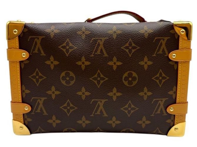 Louis Vuitton Baule laterale Monogram MM Marrone - vista 5