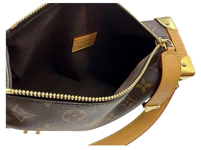 Louis Vuitton Baule laterale Monogram MM Marrone - vista 6