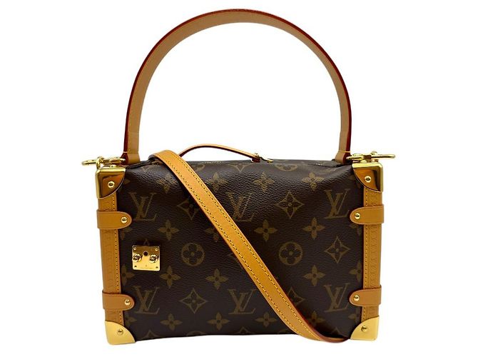 Louis Vuitton Baule laterale Monogram MM Marrone - vista 7