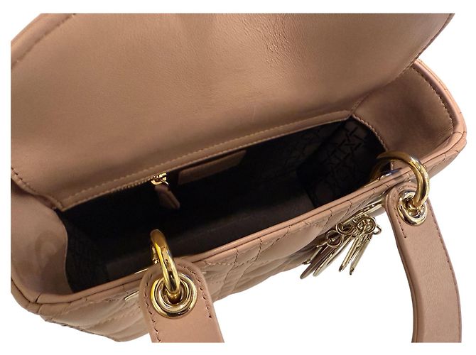Dior Borsa tote piccola Lady My ABC Blush Rosa - vista 6