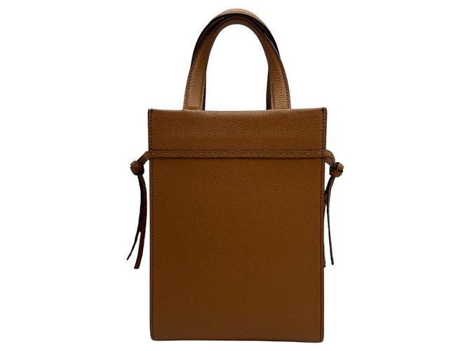 Fendi Bolsa crossbody mini Go To Shopper marrom - vista 4