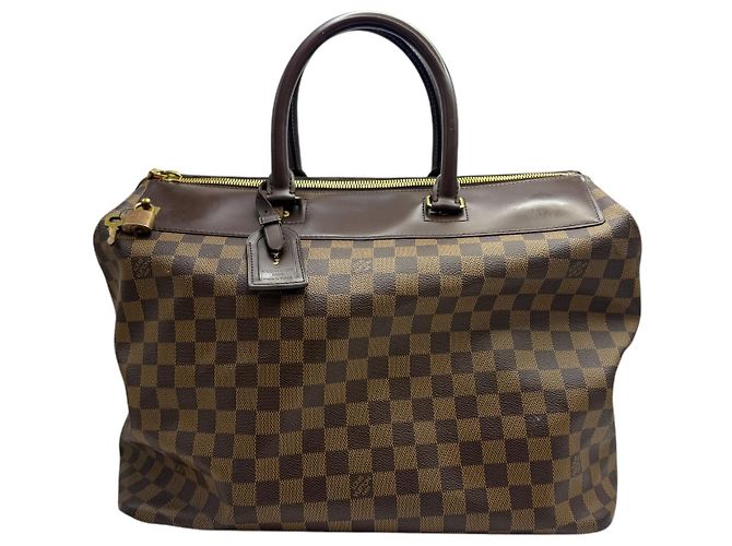 Louis Vuitton Borsa da viaggio Damier Greenwich PM Marrone - vista 2