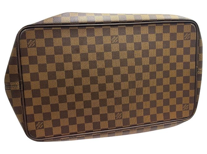 Louis Vuitton Borsa da viaggio Damier Greenwich PM Marrone - vista 5