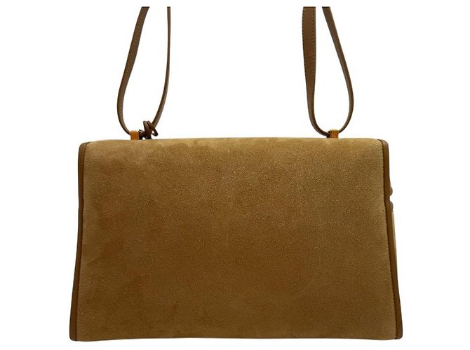 Loro Piana Borsa Extra Clay Sun Gold Marrone - vista 4