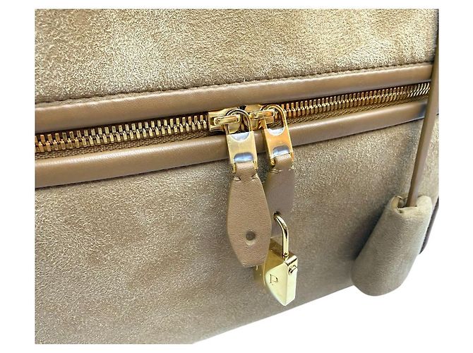 Loro Piana Borsa Extra Clay Sun Gold Marrone - vista 7