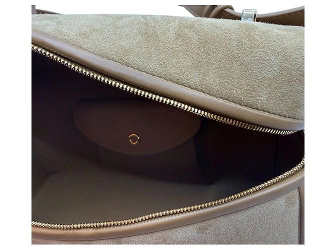 Loro Piana Borsa Extra Clay Sun Gold Marrone - vista 8