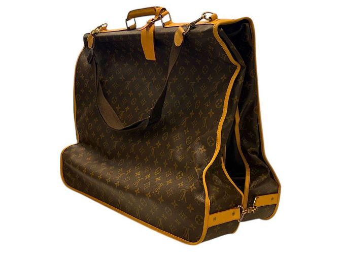 Louis Vuitton Valigia da viaggio portatile per abiti Monogram Marrone - vista 3