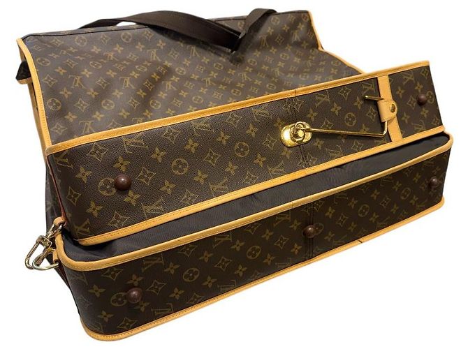 Louis Vuitton Valigia da viaggio portatile per abiti Monogram Marrone - vista 5