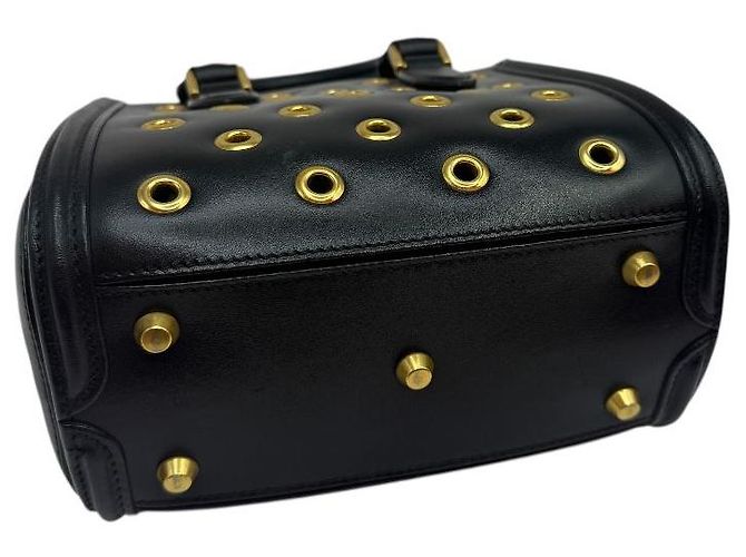 Borsa a Spalla Heroine Mini Alexander McQueen Nera Nero - vista 6