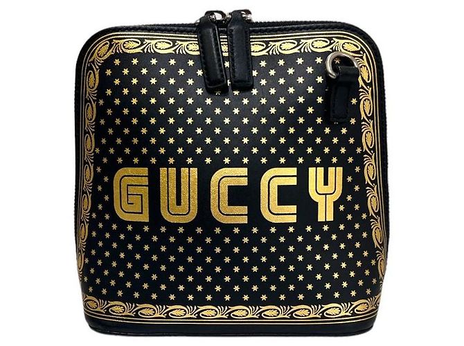 Gucci Borsa a tracolla mini dome con logo a stella Nero - vista 2