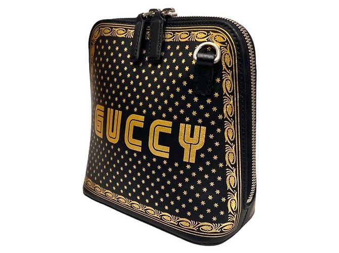 Gucci Borsa a tracolla mini dome con logo a stella Nero - vista 3