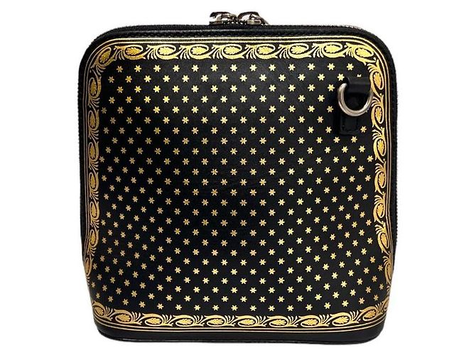 Gucci Borsa a tracolla mini dome con logo a stella Nero - vista 4