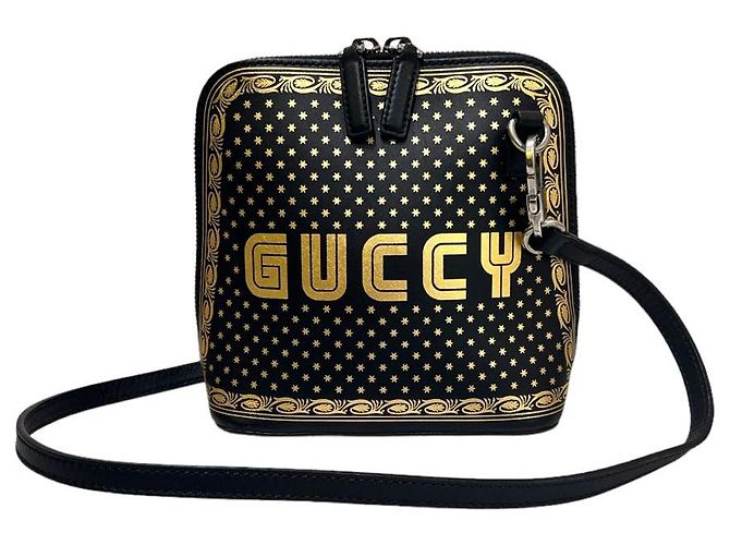 Gucci Borsa a tracolla mini dome con logo a stella Nero - vista 6