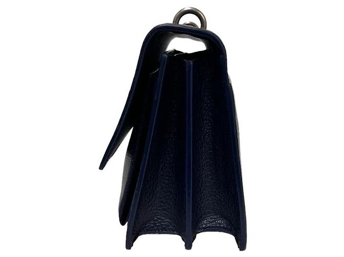 Saint Laurent Borsa a spalla media Sunset blu navy scuro - vista 4