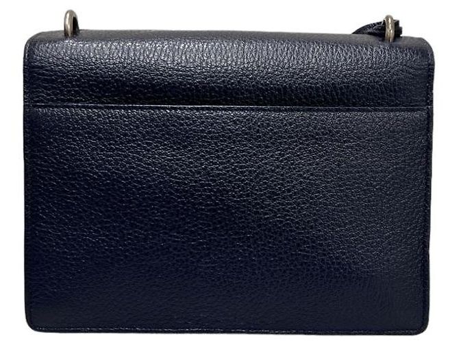 Saint Laurent Borsa a spalla media Sunset blu navy scuro - vista 5