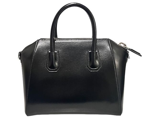 Givenchy Borsa tote Antigona media lucida nera Nero - vista 5
