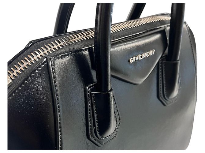 Givenchy Borsa tote Antigona media lucida nera Nero - vista 8