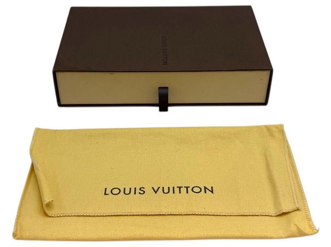 Louis Vuitton Cartera larga con cremallera Damier Graphite Negro - vista 7