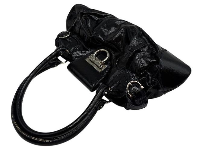 Salvatore Ferragamo Borsa a spalla Marisa Gancini piccola nera Nero - vista 6