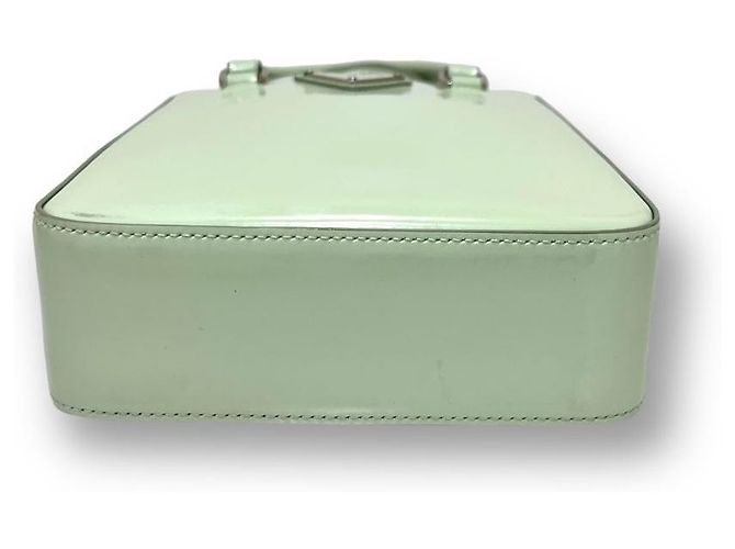 Prada Borsa Mini Tote Spazzolata Menta Verde - vista 5