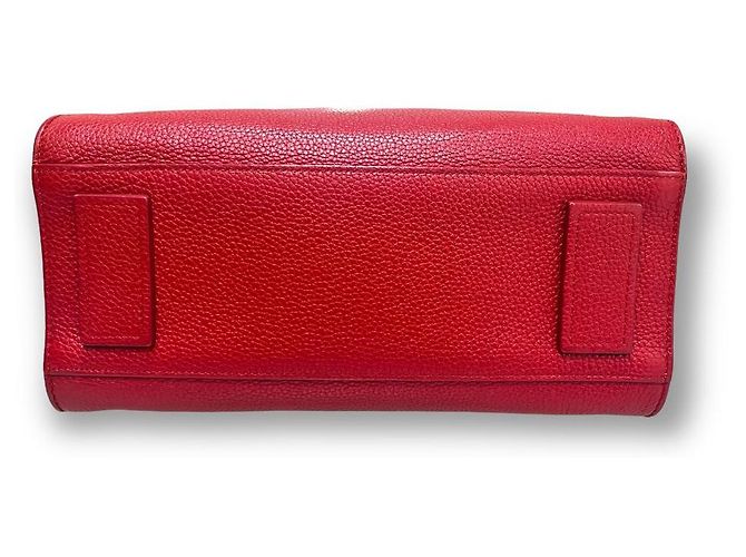 Saint Laurent Borsa a spalla Sadjour baby rossa Rosso - vista 6