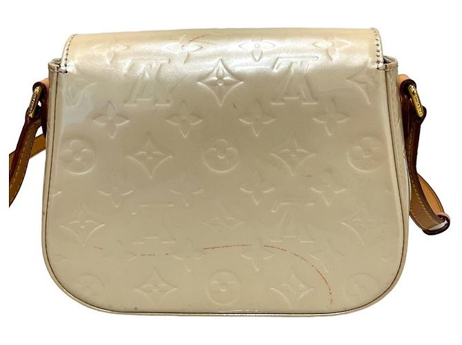 Louis Vuitton Borsa a tracolla Vernis Belle Flower per donne Giallo - vista 5
