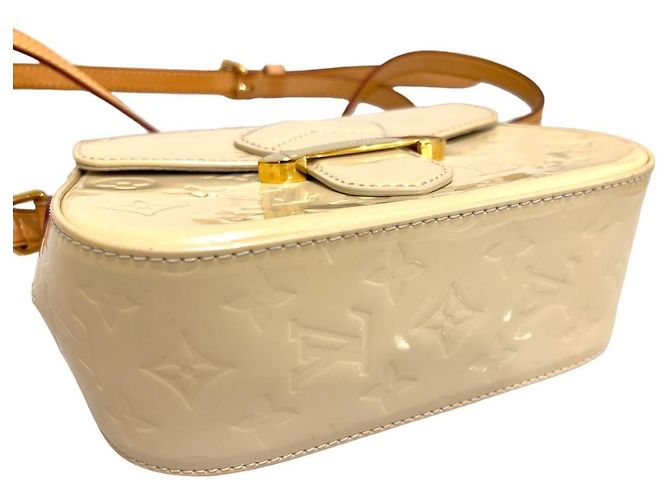 Louis Vuitton Borsa a tracolla Vernis Belle Flower per donne Giallo - vista 6