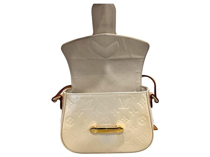 Louis Vuitton Borsa a tracolla Vernis Belle Flower per donne Giallo - vista 8