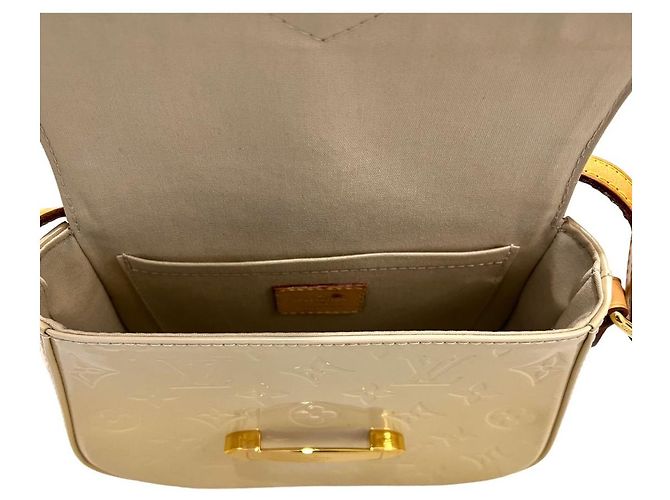 Louis Vuitton Borsa a tracolla Vernis Belle Flower per donne Giallo - vista 9