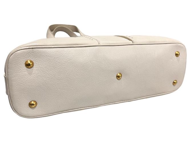 Chloé Borsa Muse Saint Laurent Piccola Borsa a Spalla Avorio Bianco - vista 4