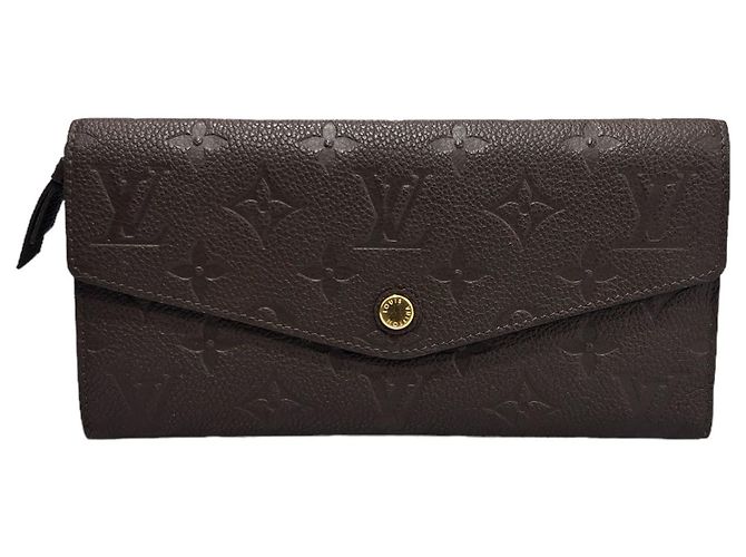 Louis Vuitton Cartera Larga Anfrent Sara Marrón Castaño - vista 2