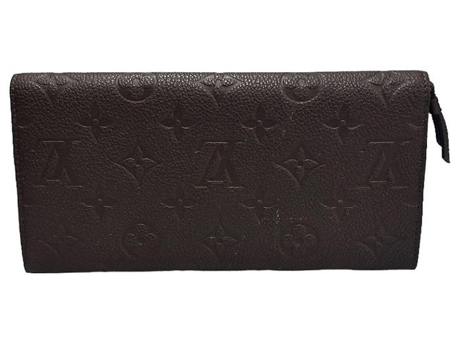 Louis Vuitton Cartera Larga Anfrent Sara Marrón Castaño - vista 4
