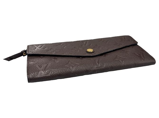Louis Vuitton Cartera Larga Anfrent Sara Marrón Castaño - vista 5
