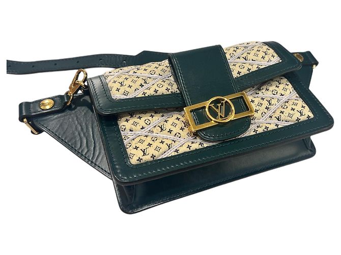 Louis Vuitton Mini Delfin Bauchtasche grün - Ansicht 5