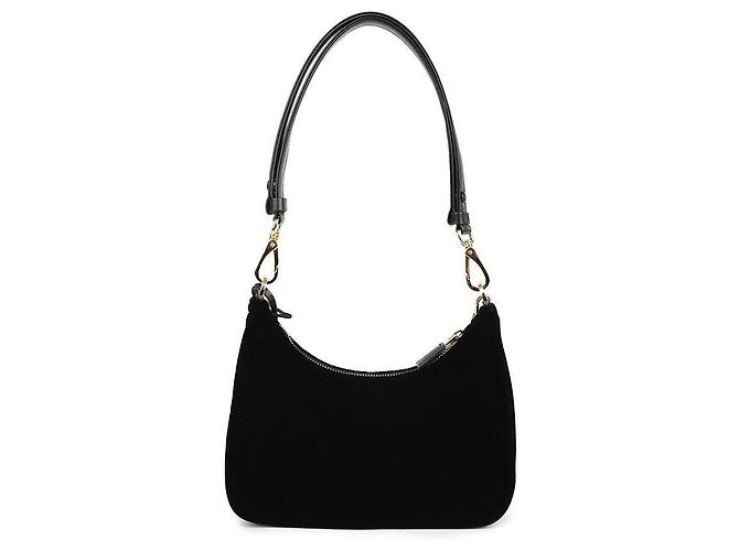 Prada Mini Schultertasche aus Napa-Velours - Ansicht 5