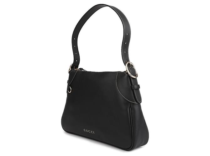 Gucci Borsa a tracolla Emblem Nero - vista 4